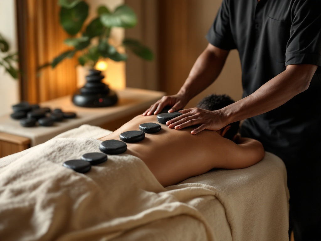 Warm Stone Harmony Massage - 60 Minutes